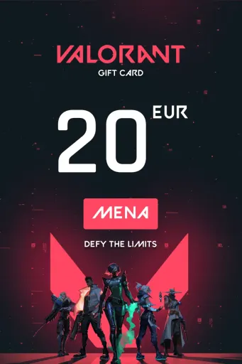 Valorant 20 EUR Gift Card (MENA) - Digital Key