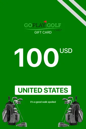 Go Play Golf 100 USD Gift Card (United States) - Digital Key