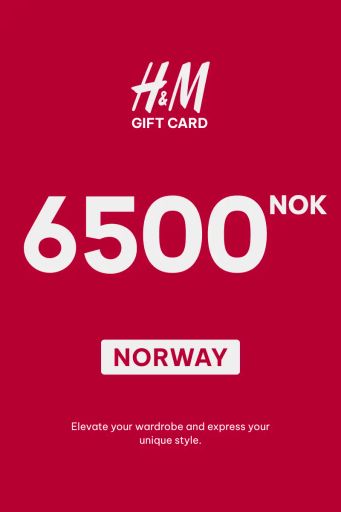 H&M 6500 NOK Gift Card (Norway) - Digital Key