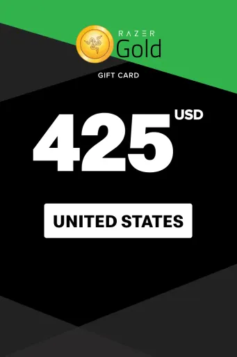 Razer Gold 425 USD Gift Card (United States) - Digital Key