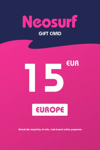 Neosurf 15 EUR Gift Card (Europe) - Digital Key