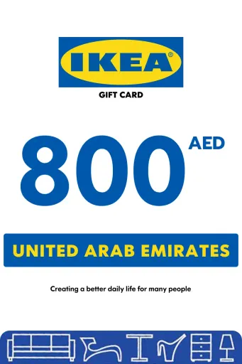 IKEA 800 AED Gift Card (United Arab Emirates) - Digital Key