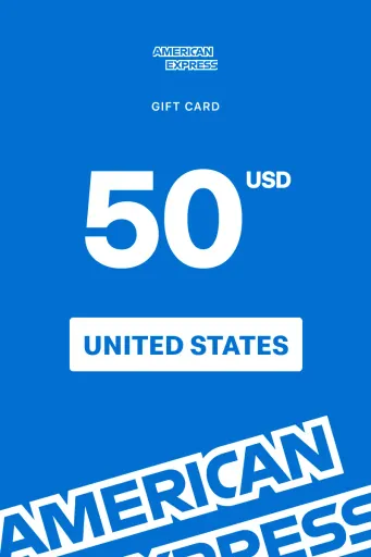 American Express 50 USD Gift Card (United States) - Digital Key