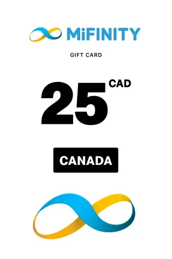 MiFinity 25 CAD Gift Card (Canada) - Digital Key
