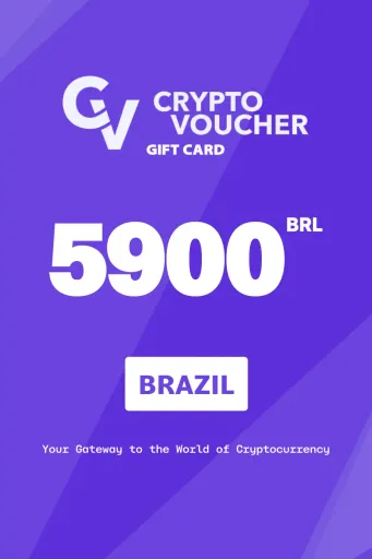 Crypto Voucher 5900 BRL Gift Card (Brazil) - Digital Key
