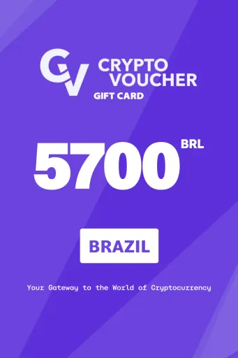 Crypto Voucher 5700 BRL Gift Card (Brazil) - Digital Key