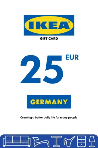 IKEA 25 EUR Gift Card (Germany) - Digital Key