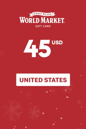 Cost Plus World Market 45 USD Gift Card (United States) - Digital Key