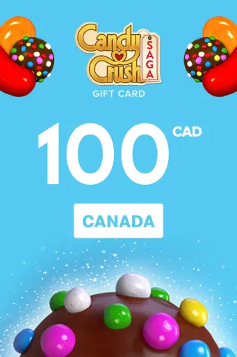Candy Crush Saga 100 CAD Gift Card (Canada) - Digital Key