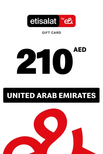 Etisalat Prepaid Card 210 AED Gift Card (United Arab Emirates) - Digital Key