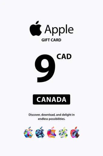 Apple 9 CAD Gift Card (Canada) - Digital Key