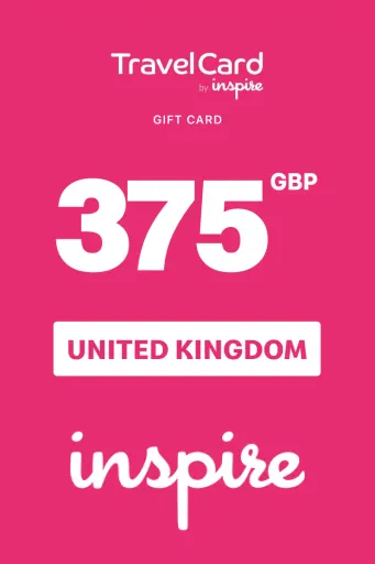 TravelCard by Inspire 375 GBP Gift Card (United Kingdom) - Digital Key