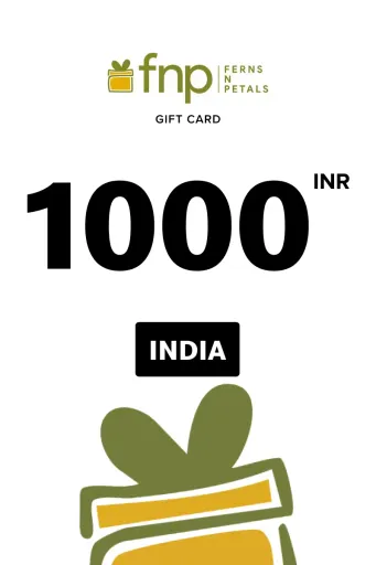 Ferns N Petals 1000 INR Gift Card (India) - Digital Key