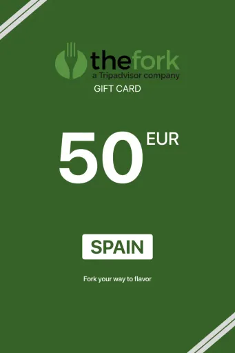 The Fork 50 EUR Gift Card (Spain) - Digital Key