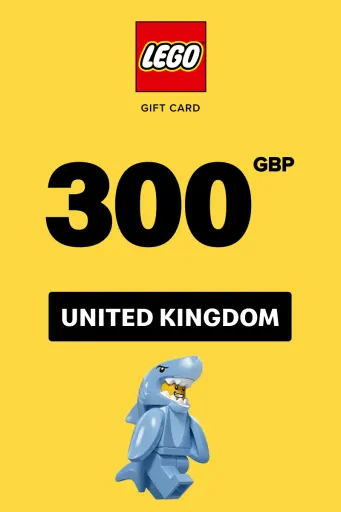 LEGO 300 GBP Gift Card (United Kingdom) - Digital Key