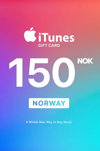 Apple iTunes 150 NOK Gift Card (Norway) - Digital Key