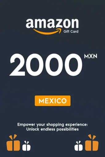 Amazon 2000 MXN Gift Card (Mexico) - Digital Key