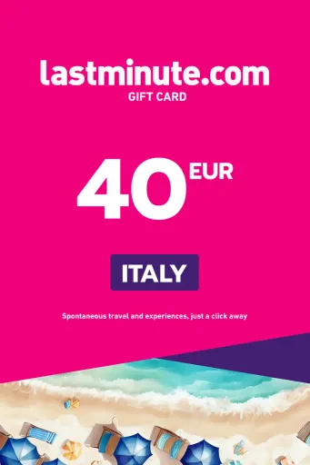 lastminute.com 40 EUR Gift Card (Italy) - Digital Key