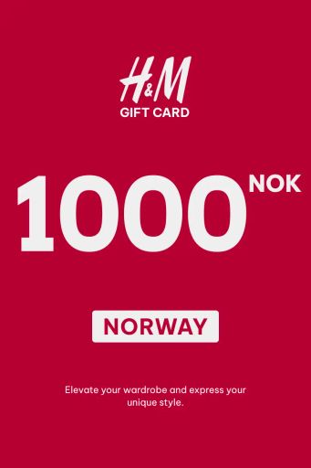 H&M 1000 NOK Gift Card (Norway) - Digital Key