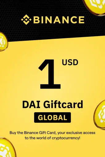 Binance (DAI) 1 USD Gift Card (Global) - Digital Key