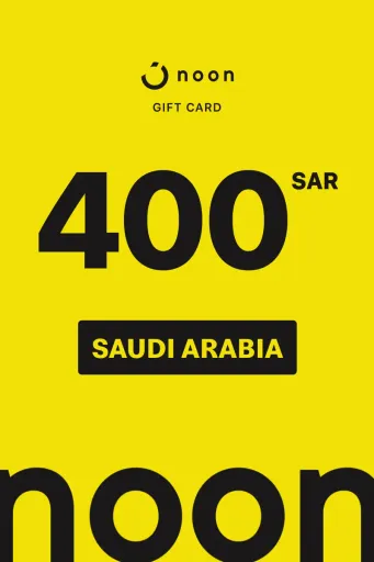 Noon 400 SAR Gift Card (Saudi Arabia) - Digital Key