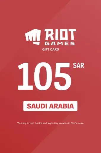 Riot Access 105 SAR Gift Card (Saudi Arabia) - Digital Key