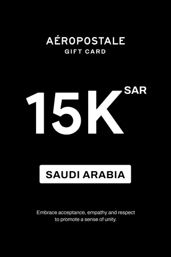 Aeropostale 15000 SAR Gift Card (Saudi Arabia) - Digital Key