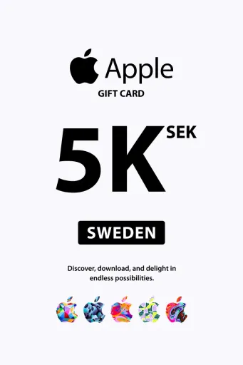 Apple 5000 SEK Gift Card (Sweden) - Digital Key