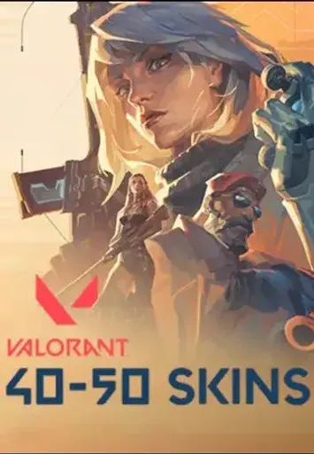 Valorant Account 40-50 Skins BR Region Server (Global) (PC) - Valorant Account