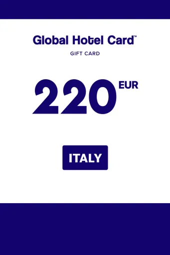 Global Hotel Card 220 EUR Gift Card (Italy) - Digital Key