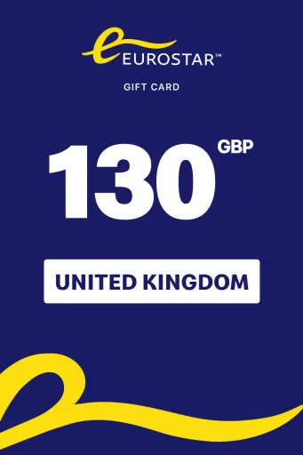 Eurostar 130 GBP Gift Card (United Kingdom) - Digital Key