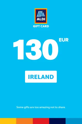 ALDI 130 EUR Gift Card (Ireland) - Digital Key