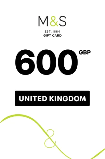 Marks & Spencer 600 GBP Gift Card (United Kingdom) - Digital Key