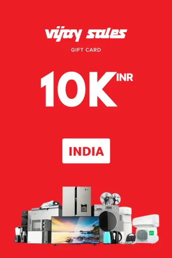 Product Image - Vijay Sales 10000 INR Gift Card (India) - Digital Key