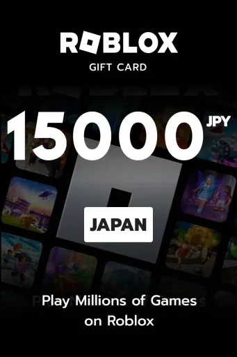 Roblox 15000 JPY Gift Card (Japan) - Digital Key