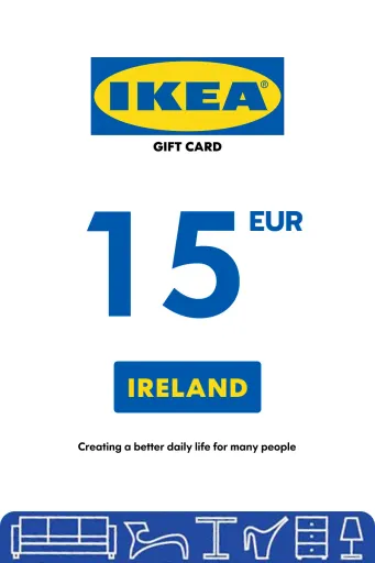 IKEA 15 EUR Gift Card (Ireland) - Digital Key