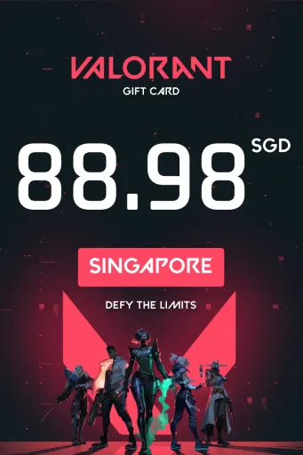 Product Image - Valorant 88.98 SGD Gift Card (Singapore) - Digital Key