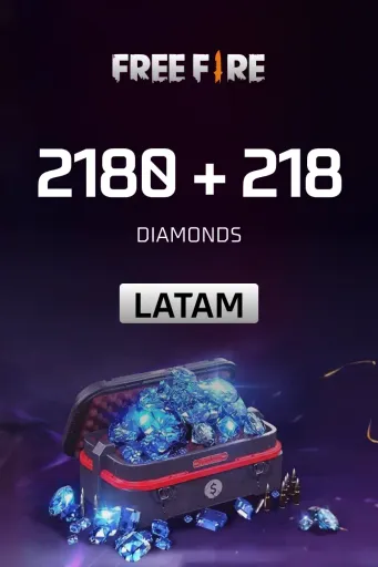 Product Image - Garena Free Fire - 2180 + 218 Diamonds (LATAM) - Digital Key