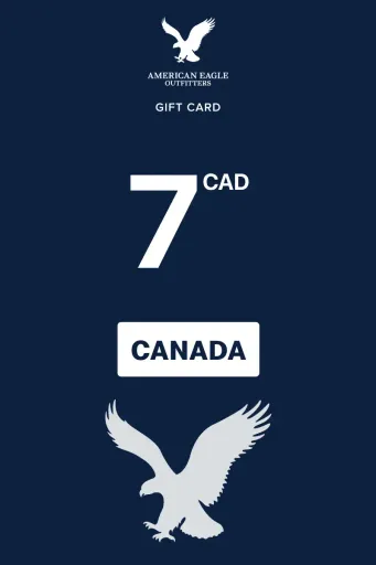 Product Image - American Eagle Outfitters 7 CAD Gift Card (Canada) - Digital Key
