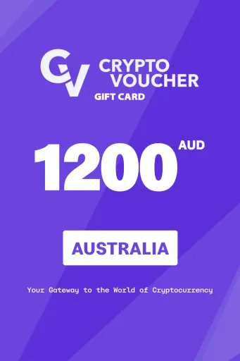 Crypto Voucher 1200 AUD Gift Card (Australia) - Digital Key