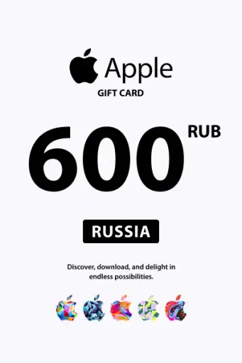 Apple 600 RUB Gift Card (Russia) - Digital Key