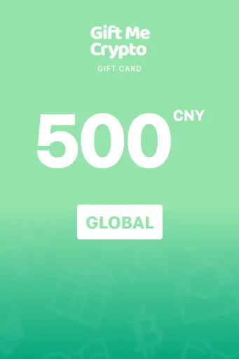 Gift Me Crypto 500 CNY Gift Card (Global) - Digital Key