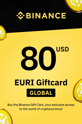 Binance (EURI) 80 USD Gift Card (Global) - Digital Key