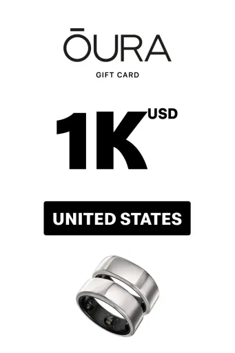 Oura Ring 1000 USD Gift Card (United States) - Digital Key