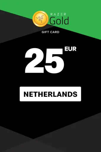 Razer Gold 25 EUR Gift Card (Netherlands) - Digital Key