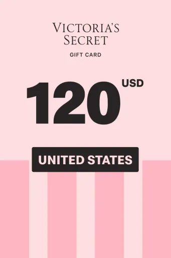 Victoria's Secret 120 USD Gift Card (United States) - Digital Key