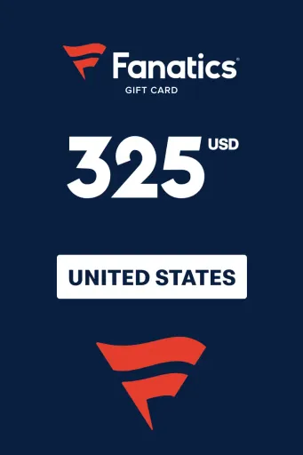 Fanatics 325 USD Gift Card (United States) - Digital Key