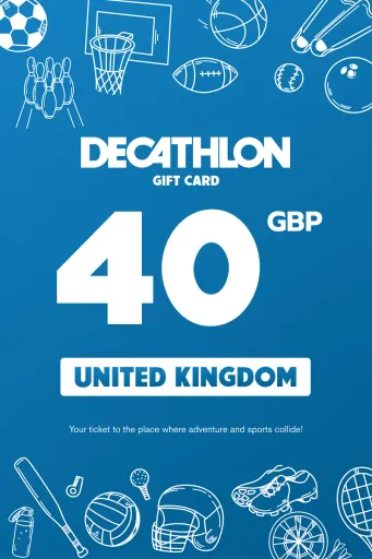 Decathlon 40 GBP Gift Card (United Kingdom) - Digital Key