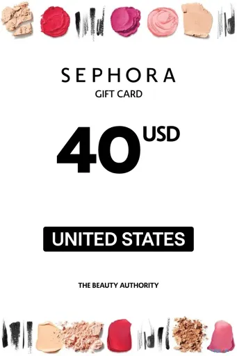 Product Image - Sephora 40 USD Gift Card (United States) - Digital Key