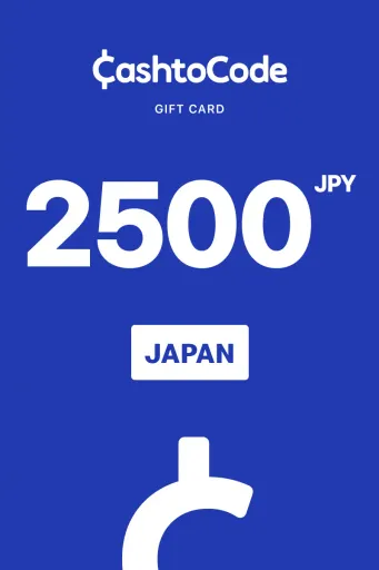 Product Image - CashtoCode 2500 JPY Gift Card (Japan) - Digital Key